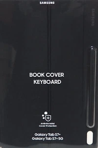 Samsung Galaxy Tab S7+ Book Cover Tastatur - EF-DT970UBEGUJ schwarz VERSIEGELT - Bild 1 von 4