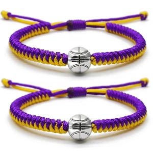 MANYC Basketball Bracelets Adjustable for Boys, Girls, and Adults  Gifts for Bas - Picture 1 of 12