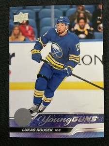 Lukas Rousek 2023-24 Upper Deck Young Guns SP RC Card #233