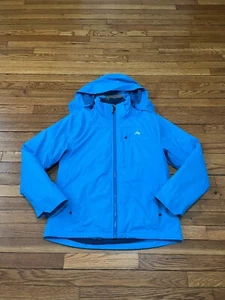 Eastern Mountain Sports EMS Blue 3 in 1 Jacket Women's Size Large Winter Coat - Picture 1 of 6