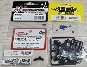 Kyosho Ersatzteil - Kugellagersatz + Ritzel Zahnradsatz + Kontermutter + Kunststoffteile - Bild 1 von 1