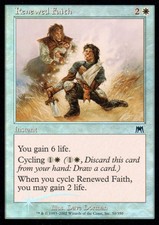 Renewed faith Foil | NM | Onslaught | Magic MTG