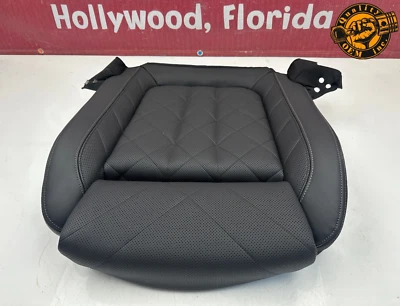 2019-2025 BMW X5 X6 X7 FRONT RIGHT SEAT LOWER CUSHION (BLACK) OEM 18 kmiles - Image 1 of 4