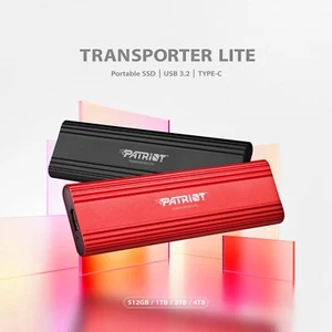 Patriot TLite 4TB External Portable SSD USB 3.2 Type-C OTG Mobile/PC/Laptop/MAC - Picture 1 of 22