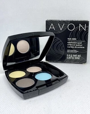 AVON True Color ~Awakening Eyeshadow Quad ~ Chi/Vitality Harmonic/Serene ~ New - Image 1 of 2