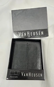 Van Heusen Men's Bifold Wallet Case Black [15] - Picture 1 of 3