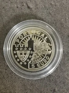 5 EURO PORTUGAL 1997 / EUROS / ISABEL & FILIPE / SOUS CAPSULE - Picture 1 of 2
