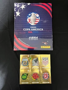 LATAM Version 2024 Panini Copa America USA Komplettsatz 430 Sticker HARDCOVER - Bild 1 von 1