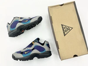 1995 Vintage Nike Air Trail ACG Night Blue Canyon sz 8.5 Men Trail Shoes. - Picture 1 of 9