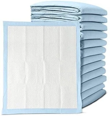WAVE MEDICAL PRODUCTS 80 Disposable Puppy Training Underpads 23x24 Large Quilted Bed Pads Pee Pads