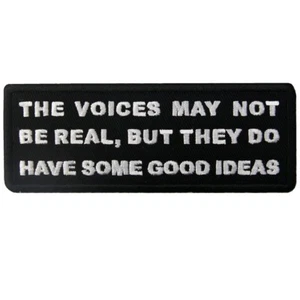 Embroidered Iron On Sew Patches Badge Applique transfers emblem Rock Good Ideas - Picture 1 of 4