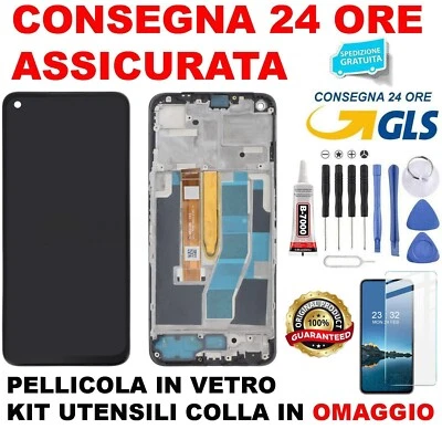 DISPLAY LCD ORIGINALE REALME 9 PRO 5G RMX3471 RMX3472 SCHERMO TOUCHSCREEN FRAME