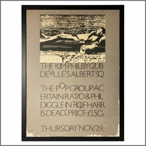 Pop Group A Certain Ratio Kim Philby Club Devilles Manc Poster Hooky Collection - Bild 1 von 1