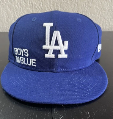 NEW ERA 9FIFTY FITTED HAT CAP MLB LOS ANGELES LA DODGERS "BOYS IN BLUE ADULT MEN - Image 1 of 4