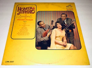 Homer & Jethro Singing Tenderly And Other Great Love Ballads Comedy Music Lp 22H - Picture 1 of 6