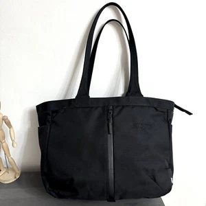 AER Tote Bag Cordura Canvas Black Enigma Logo - Picture 1 of 11