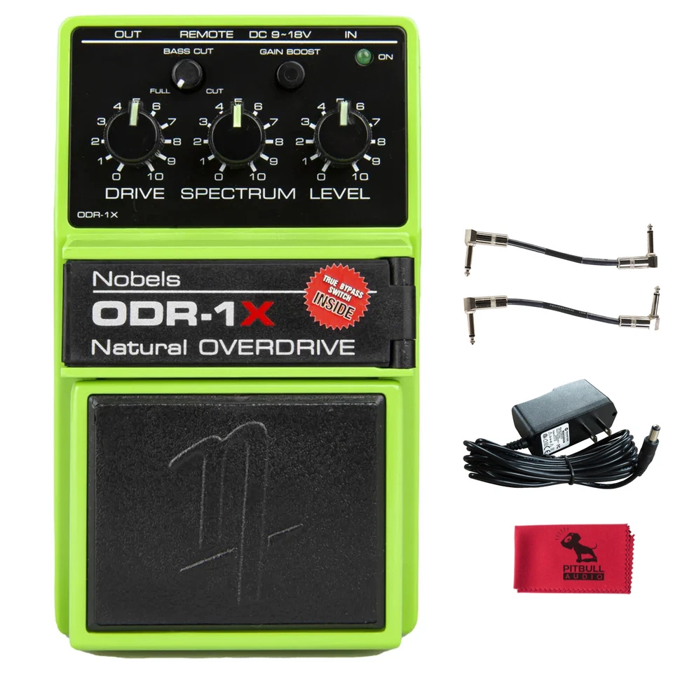 Nobels ODR-1X Natural Overdrive Guitar Effects Pedal