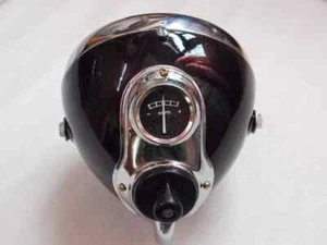 Lucas Type Headlight Headlamp 7 For BSA Triumph Norton Ariel Vintage Bike - Picture 1 of 12