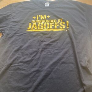 Pittsburgh Steelers Pre Owned Lightly Worn “IM SURROUNDED BY JAGOFFS” Tee Ad XL