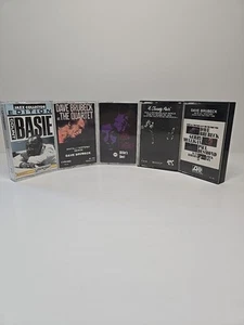 Jazz Blues Cassette Lot 5 Billy Holiday Dave Brubeck Count Basie Ella Fitzgerald - Picture 1 of 23