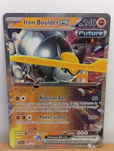 Iron Boulder ex - 099/162 - Double Rare - Near Mint - Picture 1 of 4