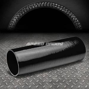 4-PLY 4" ID 12"LONG TURBO/AIR INTAKE/INTERCOOLER PIPING BLACK SILICONE HOSE/PIPE - Bild 1 von 1