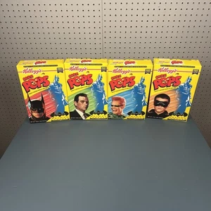 NUEVO Juego de caja de cereales Kellogg’s Corn Pops BATMAN FOREVER - SIN ABRIR SELLADO DE FÁBRICA - Imagen 1 de 8