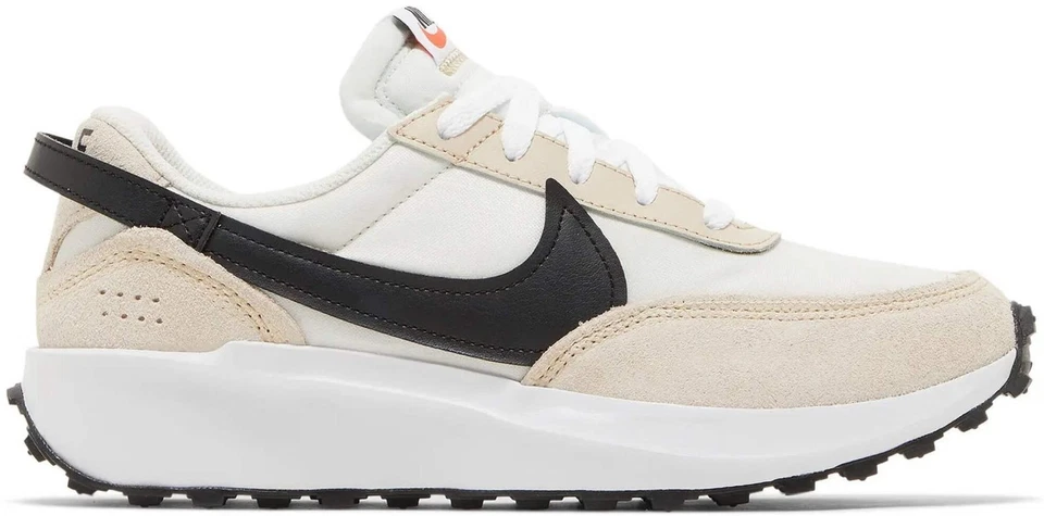 Size 10 - Nike Waffle Debut Sanddrift Black W