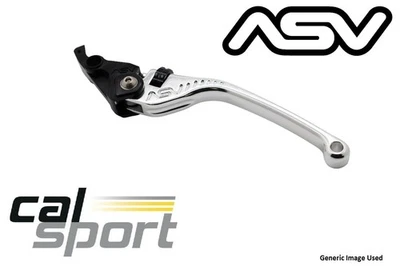 ASV Kawasaki ZX10R 2011-2015 JBF F3 Long Silver Clutch Lever - Image 1 of 4