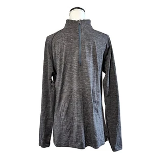 Lululemon Herren Gr. M 1/4 Zip leichtes graues Top Do It For The Bacon Man - Bild 1 von 9
