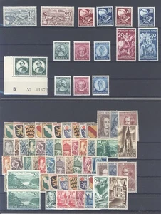 Franz. Zona, Lote con mejores valores y juegos en 5 tarjetas (10342) - Imagen 1 de 3