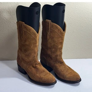Botas de Vaquero Tecovas Para Hombre The Johnny Honey Gamuza Marrón - Talla 7.5 EE - Imagen 1 de 10