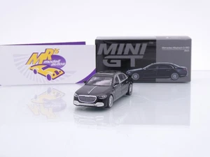TSM MINI GT MGT00977-L # Mercedes-Maybach S680 2024 LHD " schwarz " 1:64 NEUHEIT - Bild 1 von 4