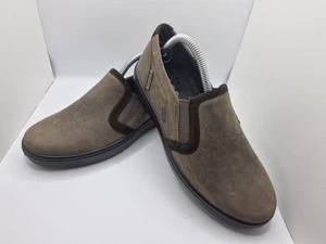 Baskets femme Ecco Nubuck Soft 7 Tred à enfiler Gore-Tex pointure UK 6 café - Photo 1/9