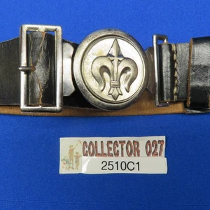 Pfadfinder International Gürtel 2 Stück Schnalle gehandelt gegen @ 1957 World Jambo 2510C1 - Bild 1 von 5