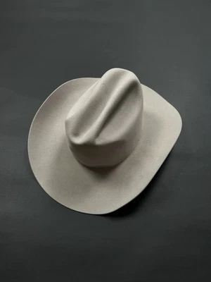 Sombrero vaquero vintage Bailey Western blanco crema usado película Yellowstone talla 7 Foto 1 de 4