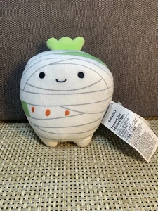 Miniso Plush Mummy White Green Leaves Cute Halloween Plush Stuffed Toy - Picture 1 of 12