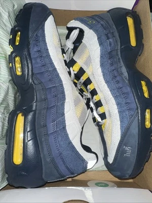 Eric Koston x Nike SB Air Max 95 Obsidian Speed Yellow HQ8492-400 US Size 11M - Image 1 of 4