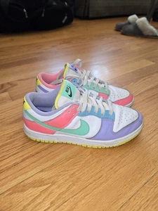 Zapatillas Nike Dunk Cuero Pastel Juveniles Talla 6 - Imagen 1 de 7