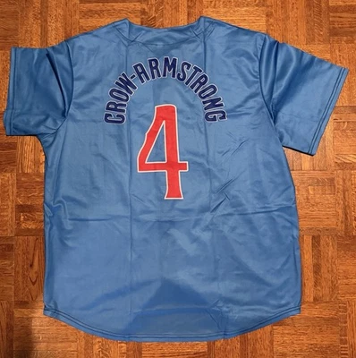 Pete Crow-Armstrong Chicago Baseball Jersey. Size- XL.  New w/o Tags! - Image 1 of 2