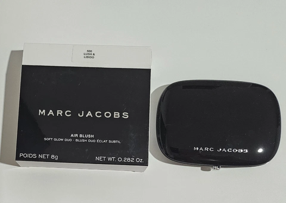 NIB Marc Jacobs 500 LUSH & LIBIDO Air Blush Soft Glow Duo (0.282 oz.) - Image 1 of 4
