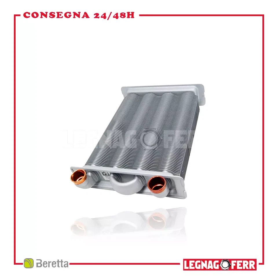 Scambiatore Primario per Scaldabagno Beretta Ricambi 20185017 - Immagine 1 di 1