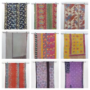 indische Kantha Decken Blumen Bettwäsche Zwillinge Decke Bettwäsche Kantha wirft Decken - Bild 1 von 3