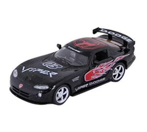 Dodge Viper GTS-R Kinsmart diecast 1:36 tracción trasera con gráfico negro ENVÍO GRATUITO - Imagen 1 de 3