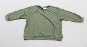 Baby Goosebumps Kid's Relaxed Fit French Terry Sweatshirt LV5 Basil 7 NWT - Picture 1 of 3