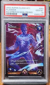 2022 Alpha Clash: The Awakening Kickstarter Promo Plasmax #81 PSA 10 Pop 1 - Picture 1 of 2