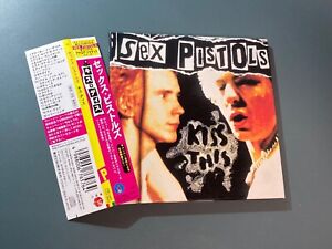 SEX PISTOLS - KISS THIS - JAPAN MINI LP CD W/OBI VJCP-68053 PROMO