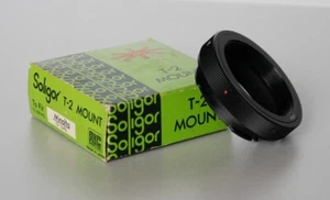 Soligor T2 Mount Adapter für Minolta SR-Mount Kameras - Bild 1 von 3
