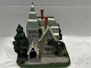 1995 Santa's Best ""Christmas in New England"" Steinkirche Harz Figur L k - Bild 1 von 5