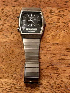 Seiko H601-54OA Vintage Wrist Watch Alarm Chronograph Japan Digi-Ana Quartz - Picture 1 of 4